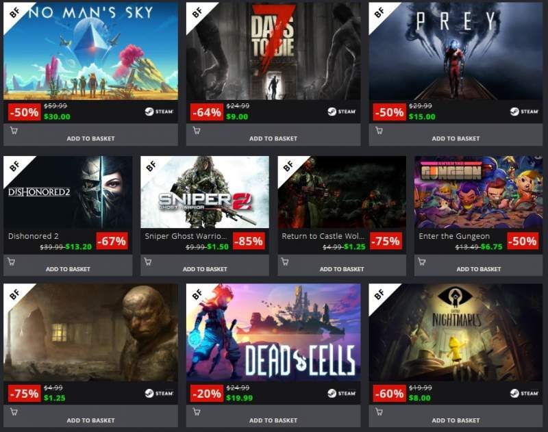 Green Man Gaming Launches Black Friday Sale