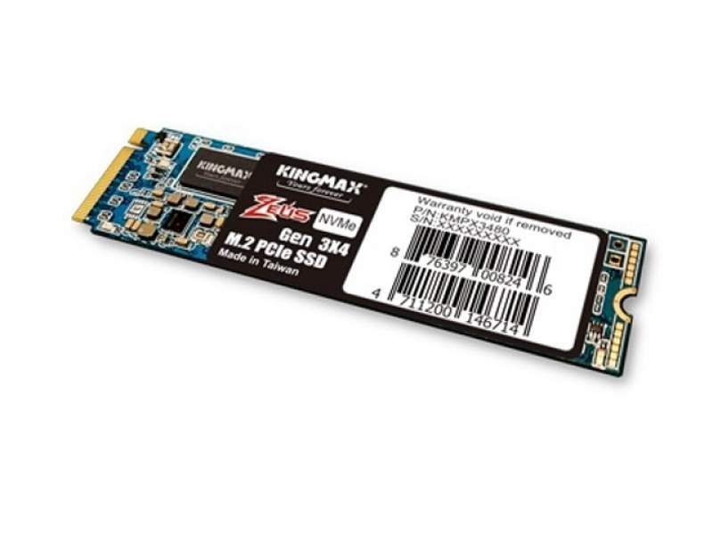 Kingmax Adds the Zeus PX3480 to their M.2 NVMe SSD Lineup