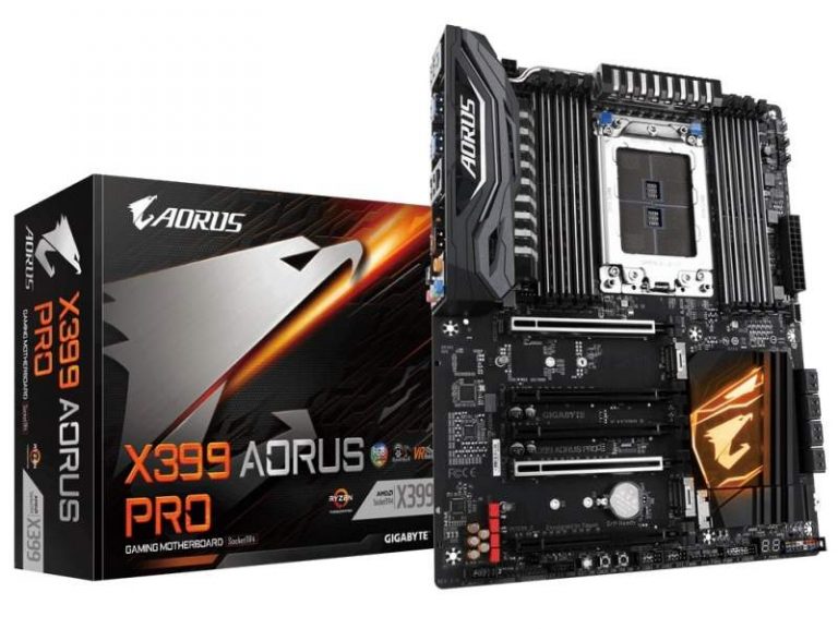 Gigabyte x399 aorus pro обзор