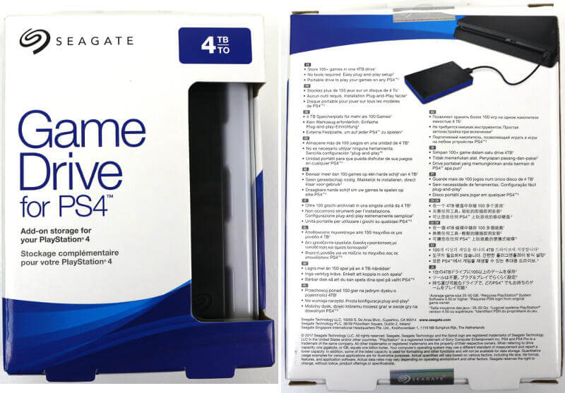 seagate 4tb ps4 gaming hard drive