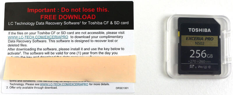 Toshiba EXCERIA PRO N502 256GB V90 SDXC Card Review | eTeknix
