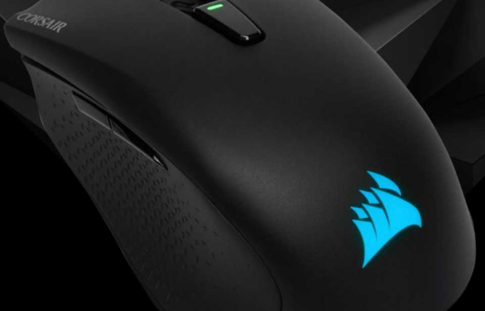 corsair harpoon wireless mouse lag