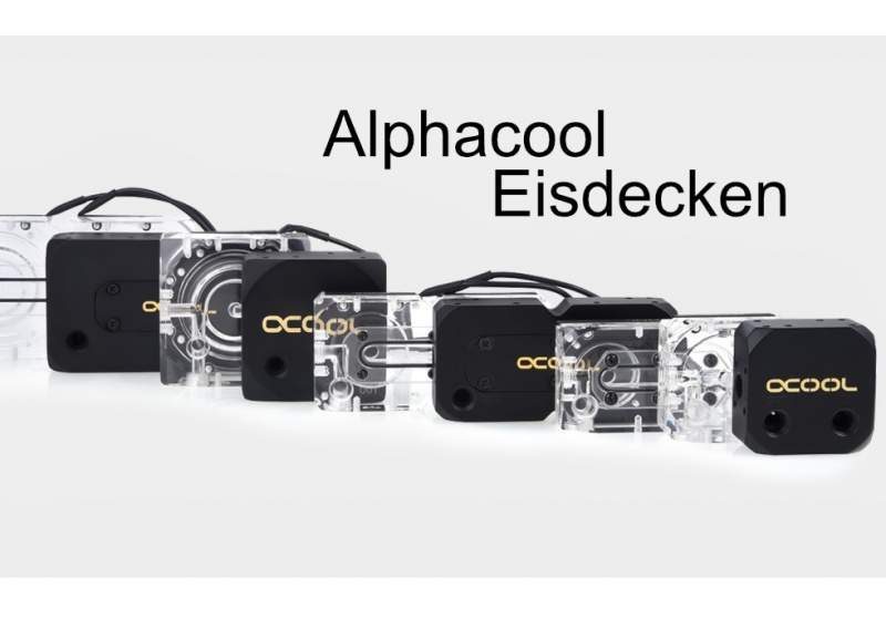 Alphacool Updates Eisdecke Series with Dual-Pump Tops | eTeknix