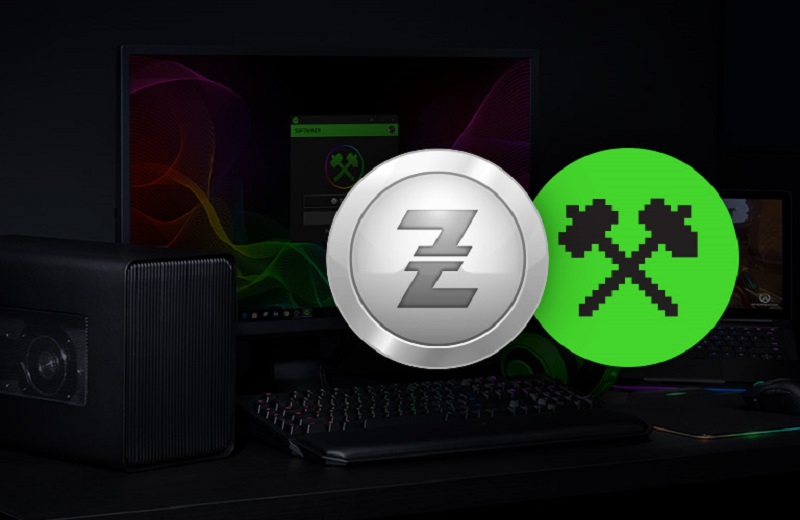 crypto mining with razer blade