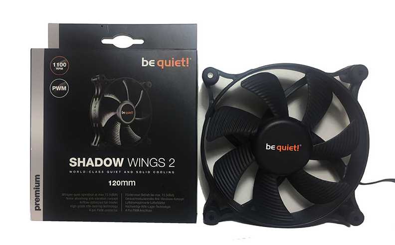 cooling fan be quiet Shadow Wings 2 120mm