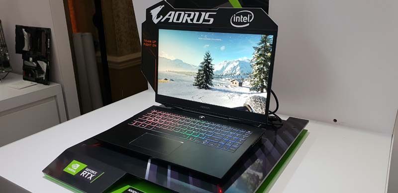 New Aorus RTX Laptops Shown at CES 2019