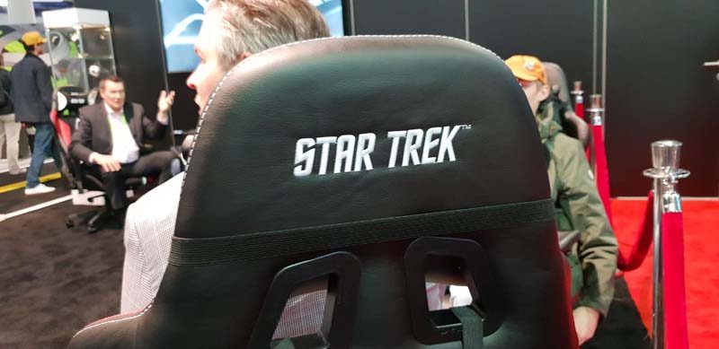 New Arozzi Star Trek Gaming Chairs and Desks Revealed!