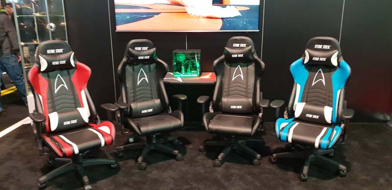 New Arozzi Star Trek Gaming Chairs and Desks Revealed! | eTeknix