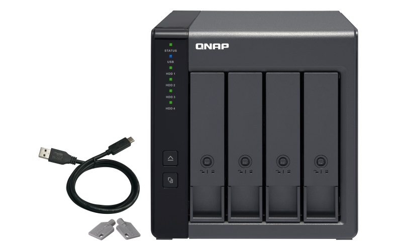 QNAP Launches the TR-004 4-Bay RAID DAS Enlosure