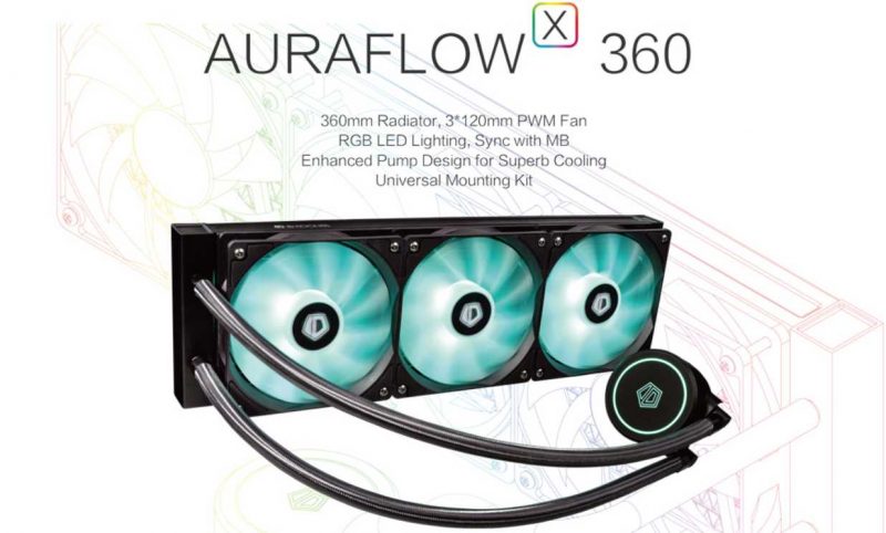 ID-Cooling Auraflow X 360 AIO CPU Cooler Review | eTeknix