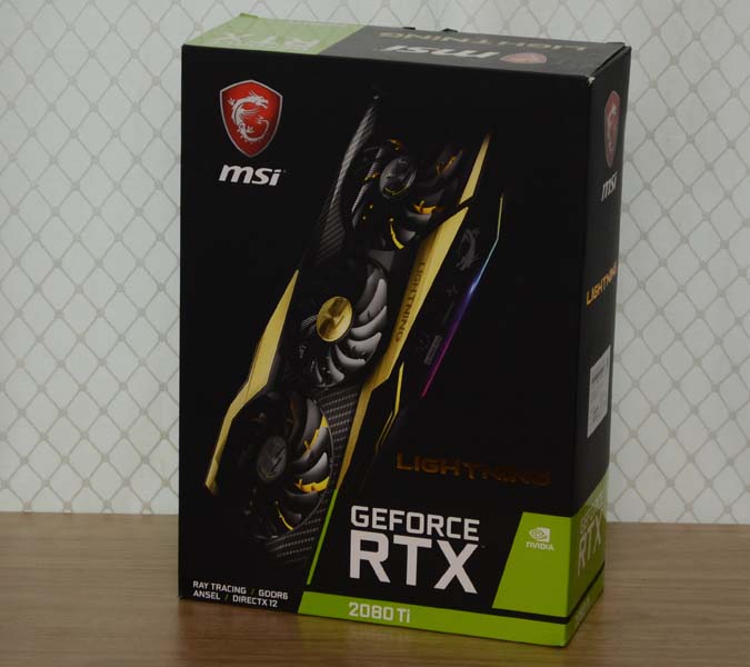 Unpacked and Balanced: MSI RTX 2080 Ti Lightning Z in Unboxing