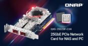 QNAP Introduces 25GbE Dual-Port Network Expansion Card