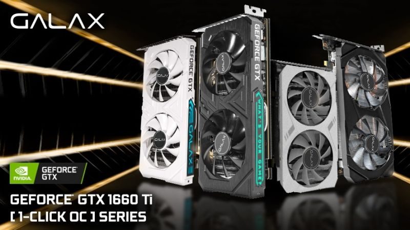 GALAX Launches Four GTX 1660 Ti Cards with 1-Click OC | eTeknix