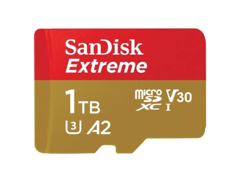 WD Unveils World's Fastest 1TB UHS-I microSD from SanDisk