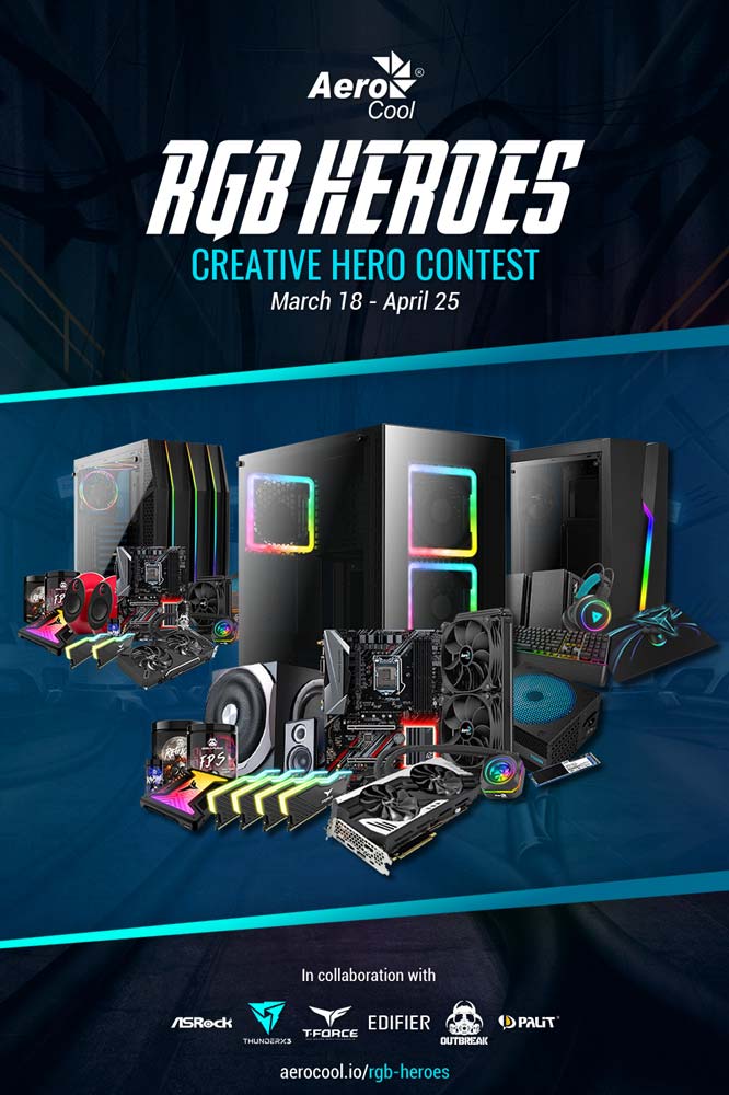Aerocool RGB Heroes Creative Hero Contest