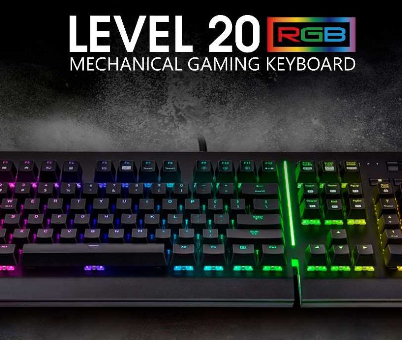 Thermaltake Level 20 RGB Mechanical Gaming Keyboard Review