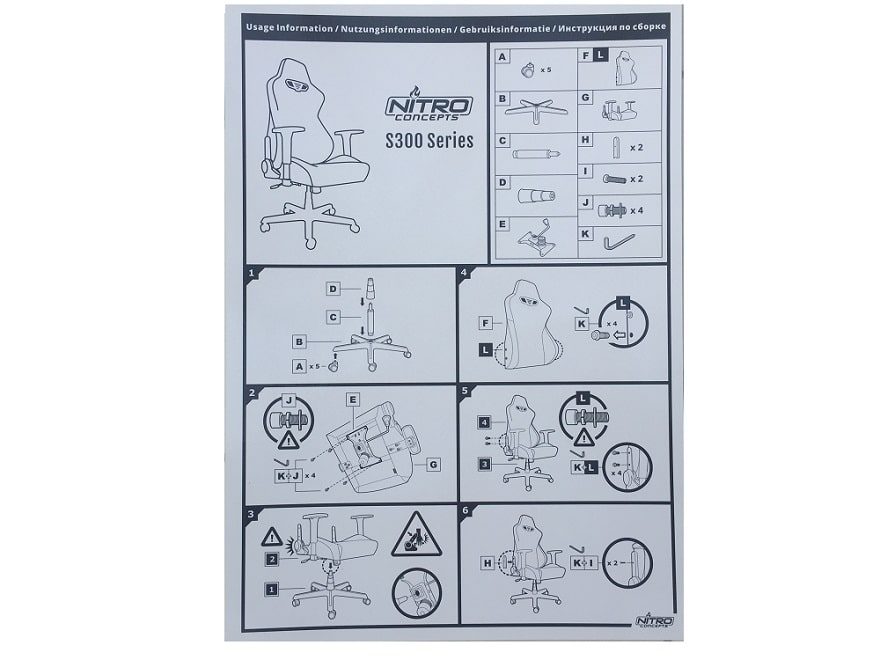 Nitro Concepts S300 Ex Gaming Chair Review Eteknix