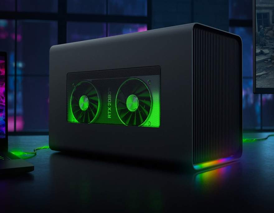 Razer Releases Chroma Version of Core X Thunderbolt 3 eGPU | eTeknix