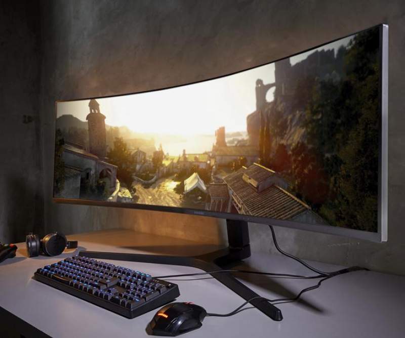 Samsung CRG9 49" Dual-QHD Monitor Now Available for Pre-Order