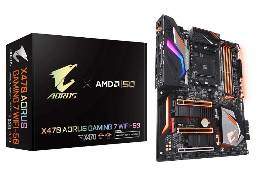 Gigabyte Celebrates AMD's 50th Year with Limited Edition AM4 Mobo