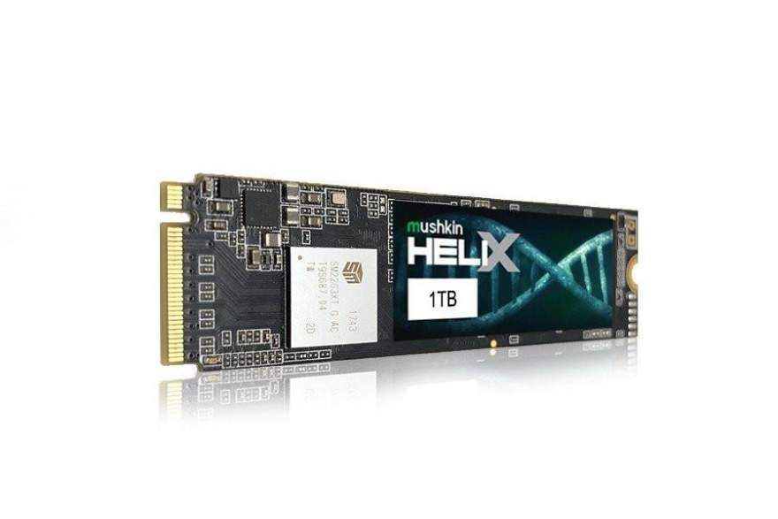 Mushkin Releases Helix-L M.2 PCIe Gen 3 x4 NVMe SSDs
