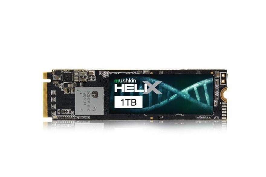 Mushkin Releases Helix-L M.2 PCIe Gen 3.0 x4 NVMe SSDs