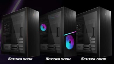 MSI Unveils MPG Sekira 500 Series Gaming Chassis