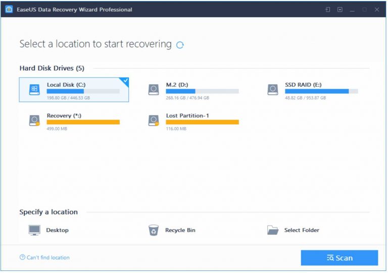 easeus data recovery wizard professional 12.0 review