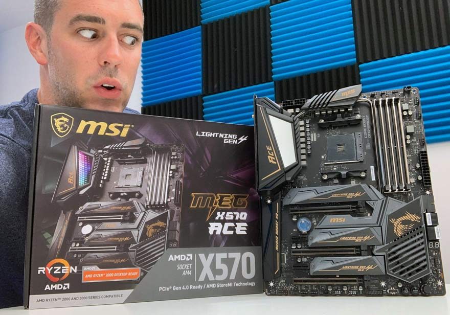 MSI MEG X570 ACE Motherboard Preview & Unboxing