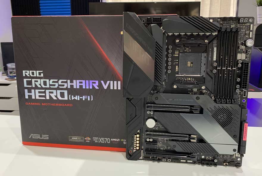 Asus Rog Strix X570 Crosshair Viii Hero Wifi Motherboard Preview Unboxing Eteknix