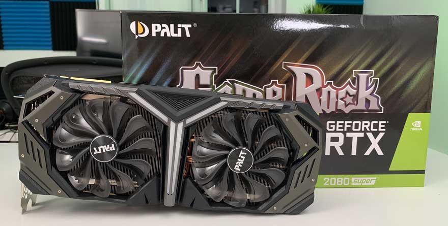 Palit RTX 2080 SUPER GameRock Review | eTeknix