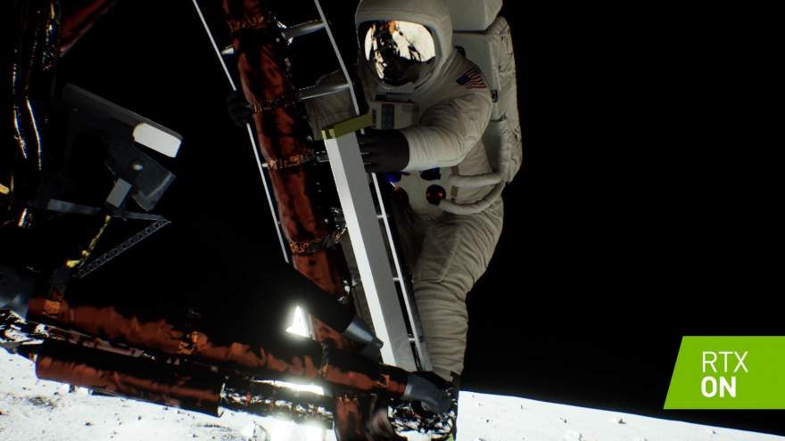 NVIDIA Recreates Apollo 11 Moon Landing with RTX Tech