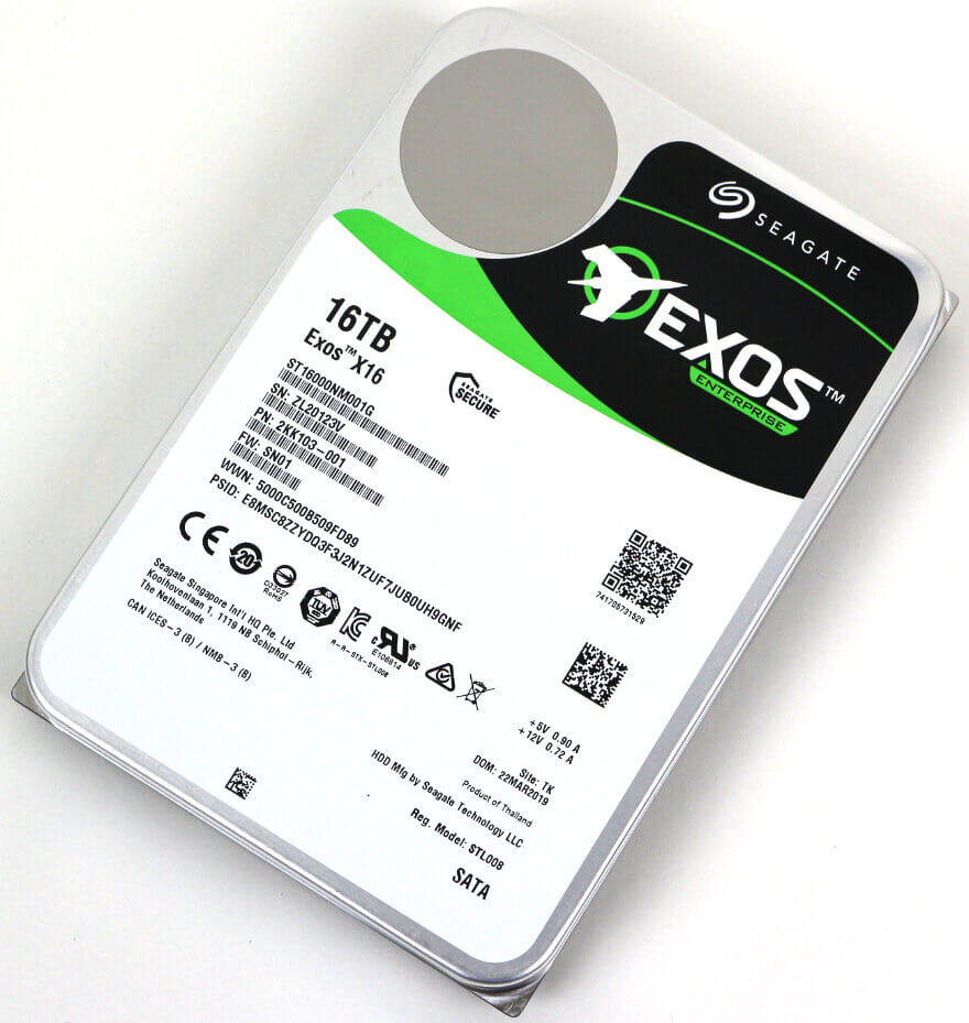 Seagate Exos X16 16TB Enterprise HDD Review | eTeknix