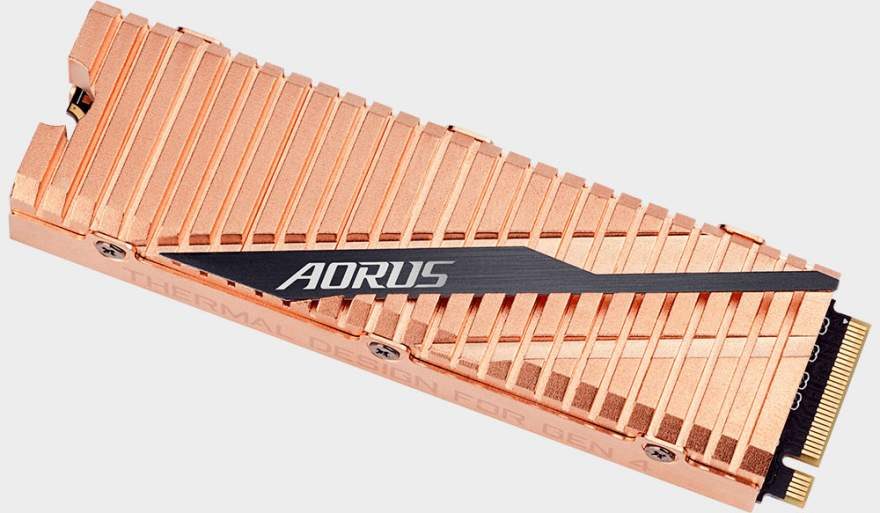 Gigabyte's Aorus NVMe PCIe 4.0 SSDs Now Available for Pre-Order