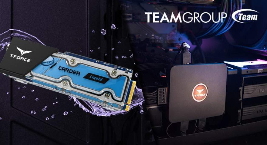Teamgroup Launches the T-Force Cardea Liquid M.2 NVMe SSD