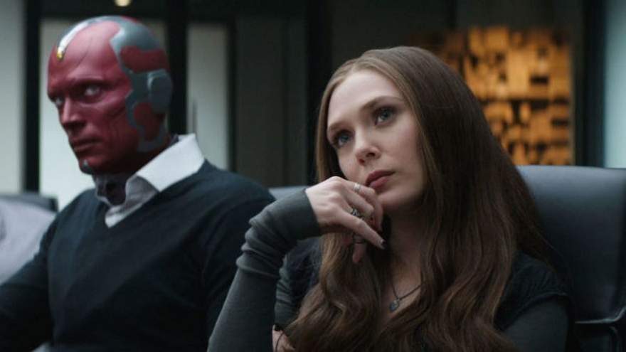 Vision and Wanda from Avengers