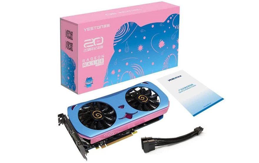 Yeston Reveal The Cute Pet Amd Rx 580 Graphics Card Eteknix