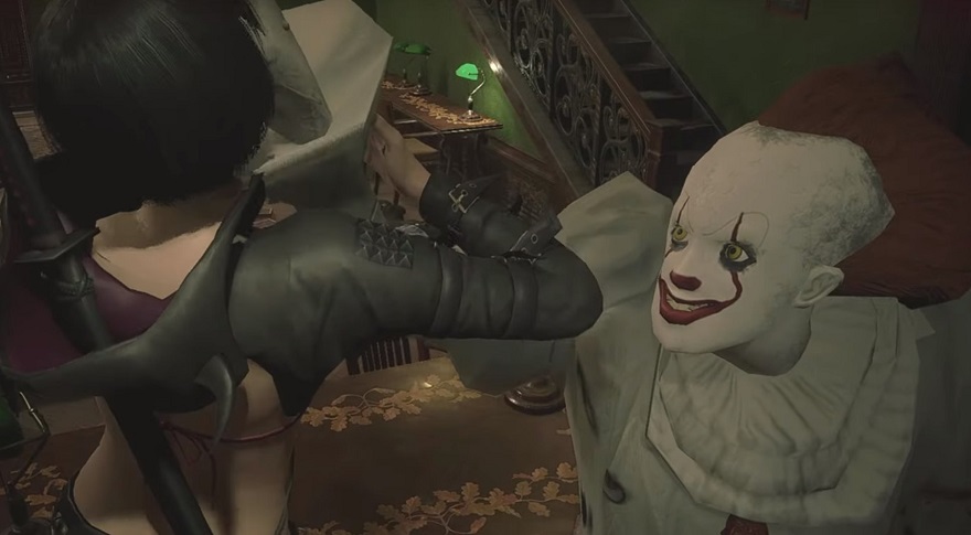 Resident Evil's Mr X just got even worse with this Pennywise mod