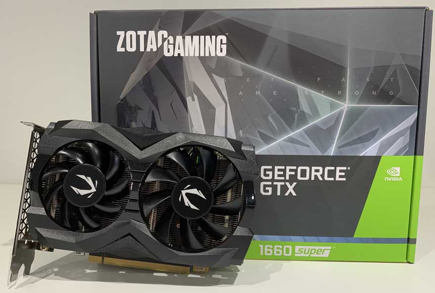 暖色系 ZOTAC Gaming NVIDIA GeForce GTX 1660 スーパーツインファン
