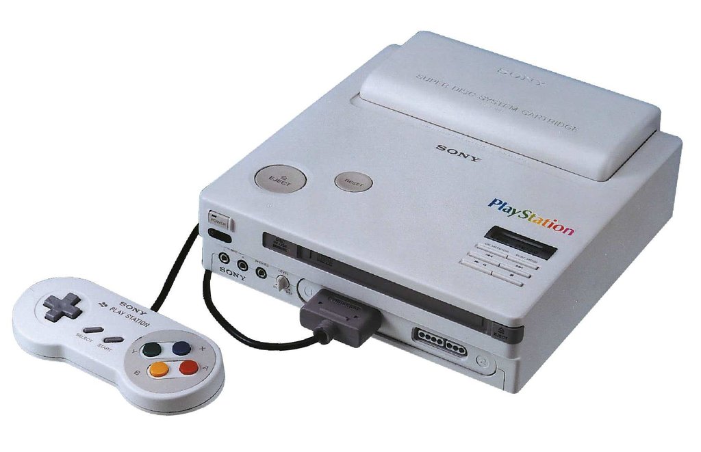 Rare Nintendo PlayStation Console 
