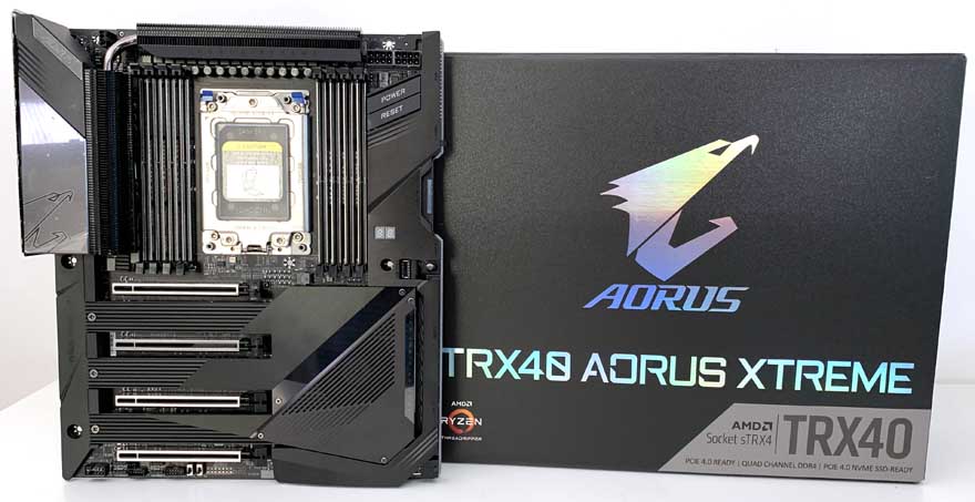 AORUS TRX40 Xtreme Threadripper Motherboard Preview | eTeknix