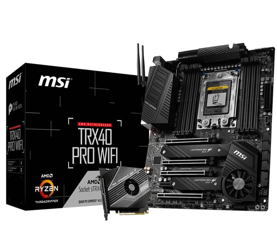 MSI Announces Creator TRX40 and TRX40 PRO Series Motherboards
