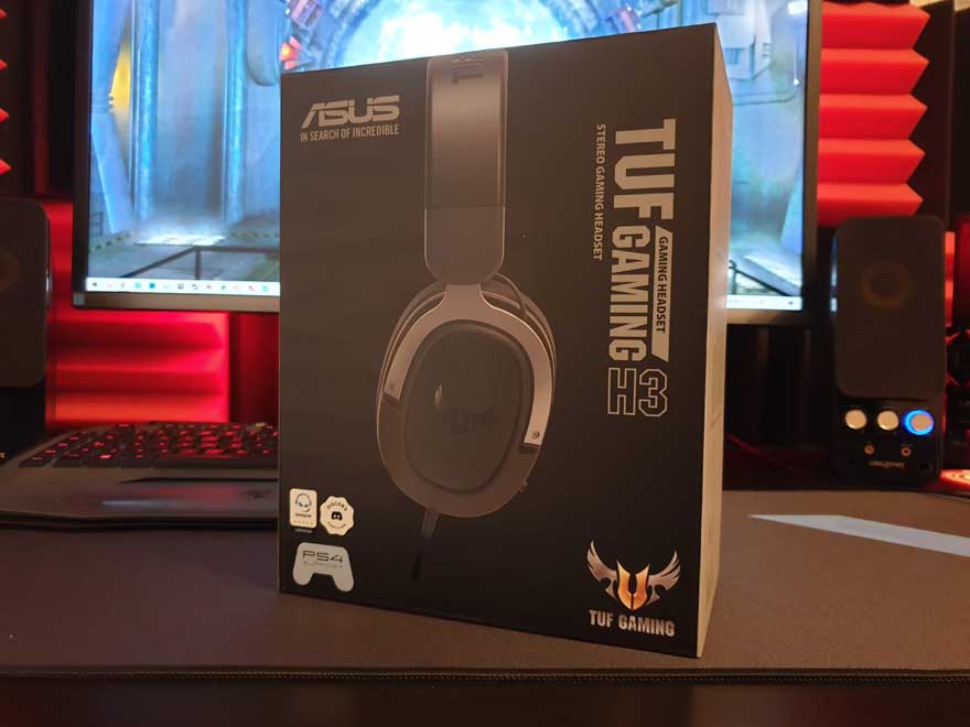 Asus TUF Gaming H3 unboxing 