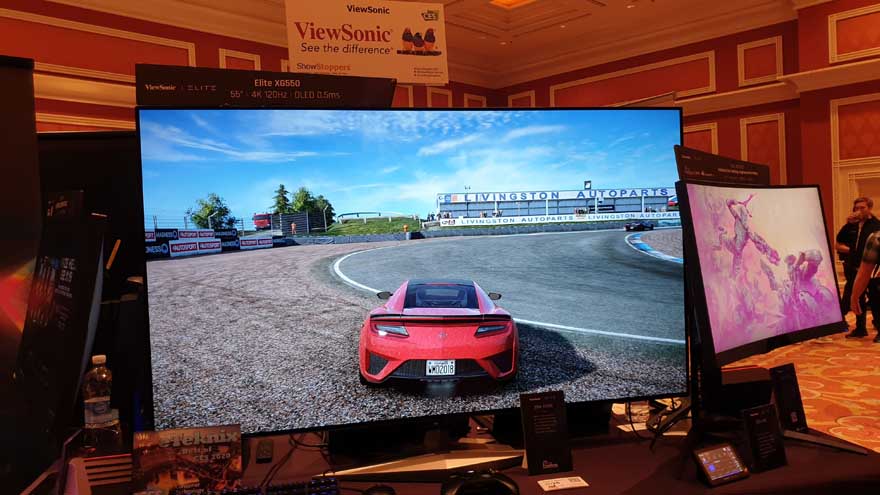 viewsonic's elite xg550