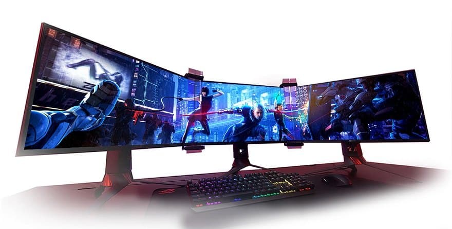 asus rog multiple monitors