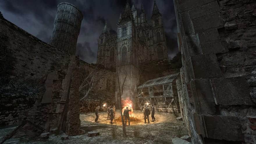 resident evil 4 map pc castle