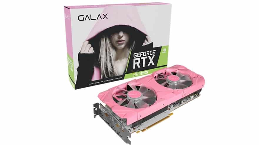 Galax Nvidia 2070 SUPER EX Pink Edition