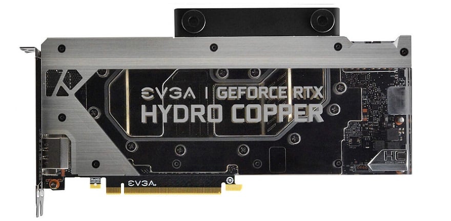 evga RTX 2080 Ti XC Hydro Copper Gaming Graphics Card