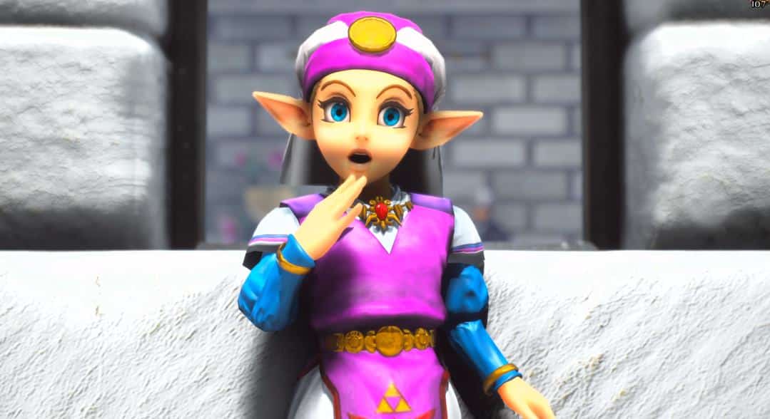 Kraitx on X: Princess Zelda (Ocarina of Time) Model 🔽 Zelda