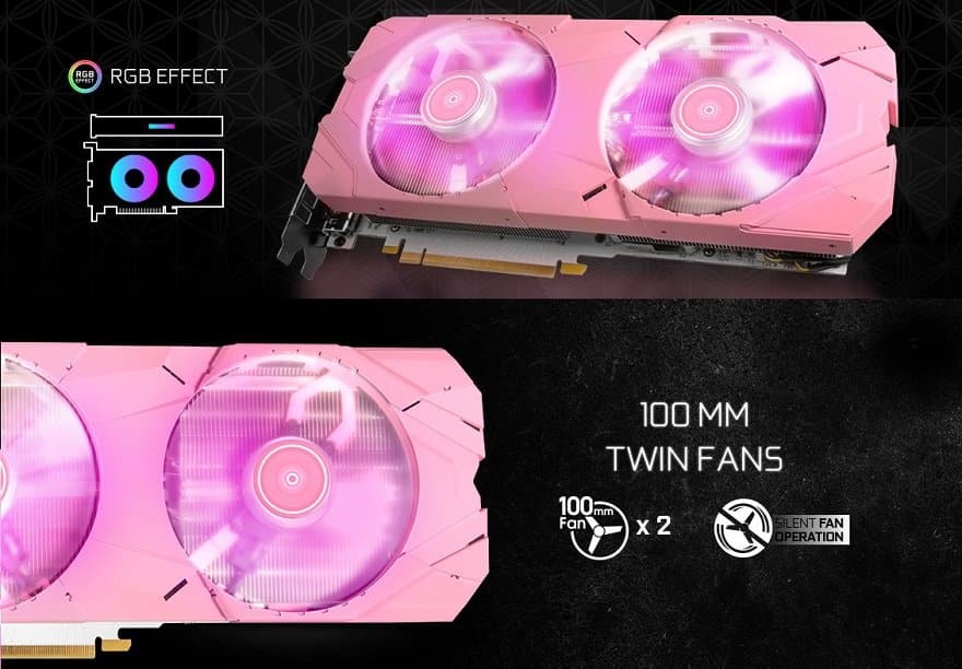 Galax Nvidia 2070 SUPER EX Pink Edition